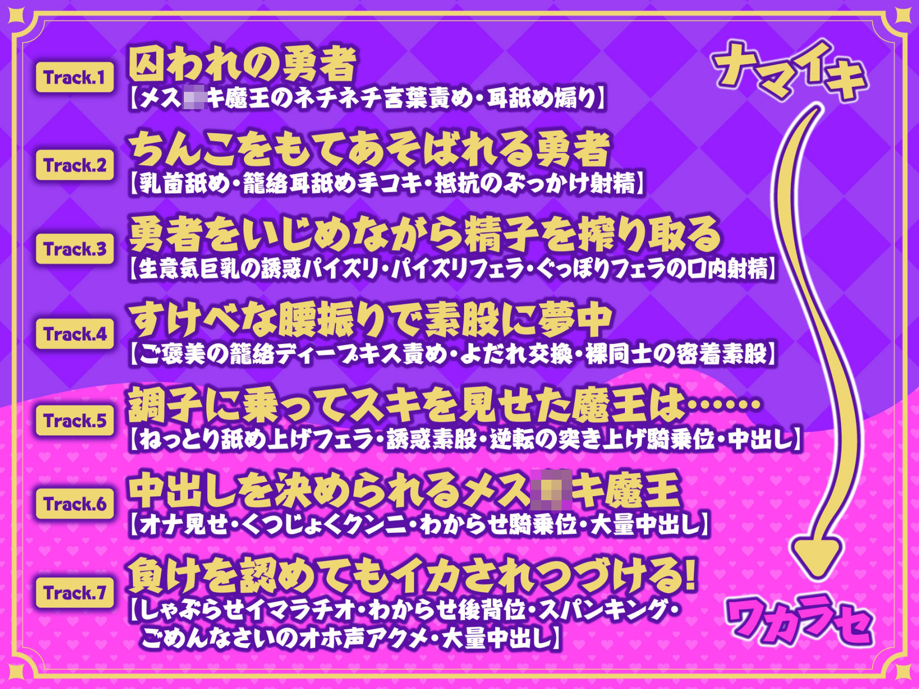 【KU100】メス〇キ魔王の分からせオナホ！ 〜人間を馬鹿にした復讐として性奴●に調教しました〜