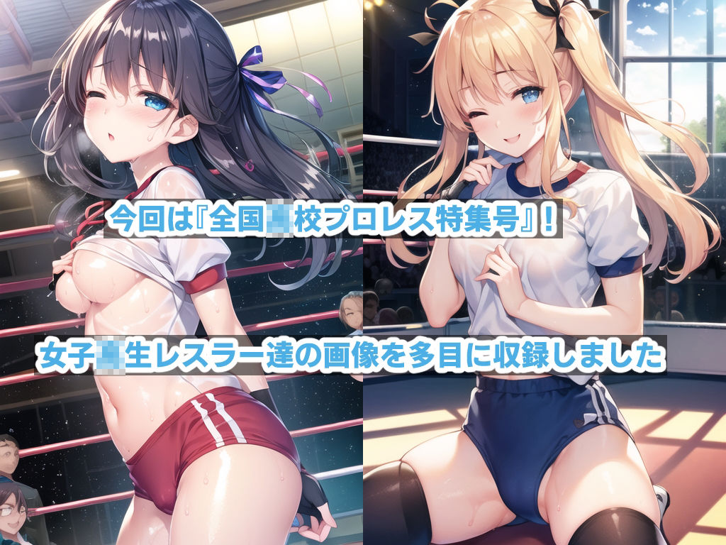 AIアイドル美少女プロレスラーCG集 Vol.7 全国●●プロレス特集