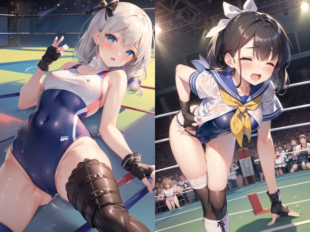 AIアイドル美少女プロレスラーCG集 Vol.7 全国●●プロレス特集