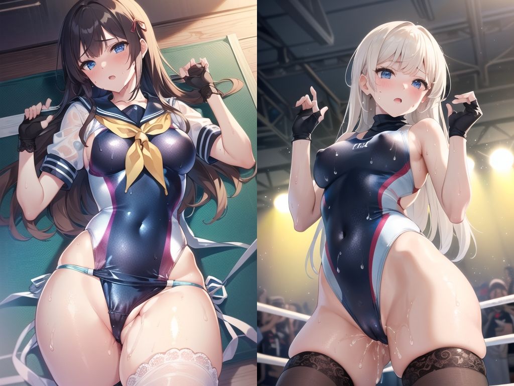 AIアイドル美少女プロレスラーCG集 Vol.7 全国●●プロレス特集