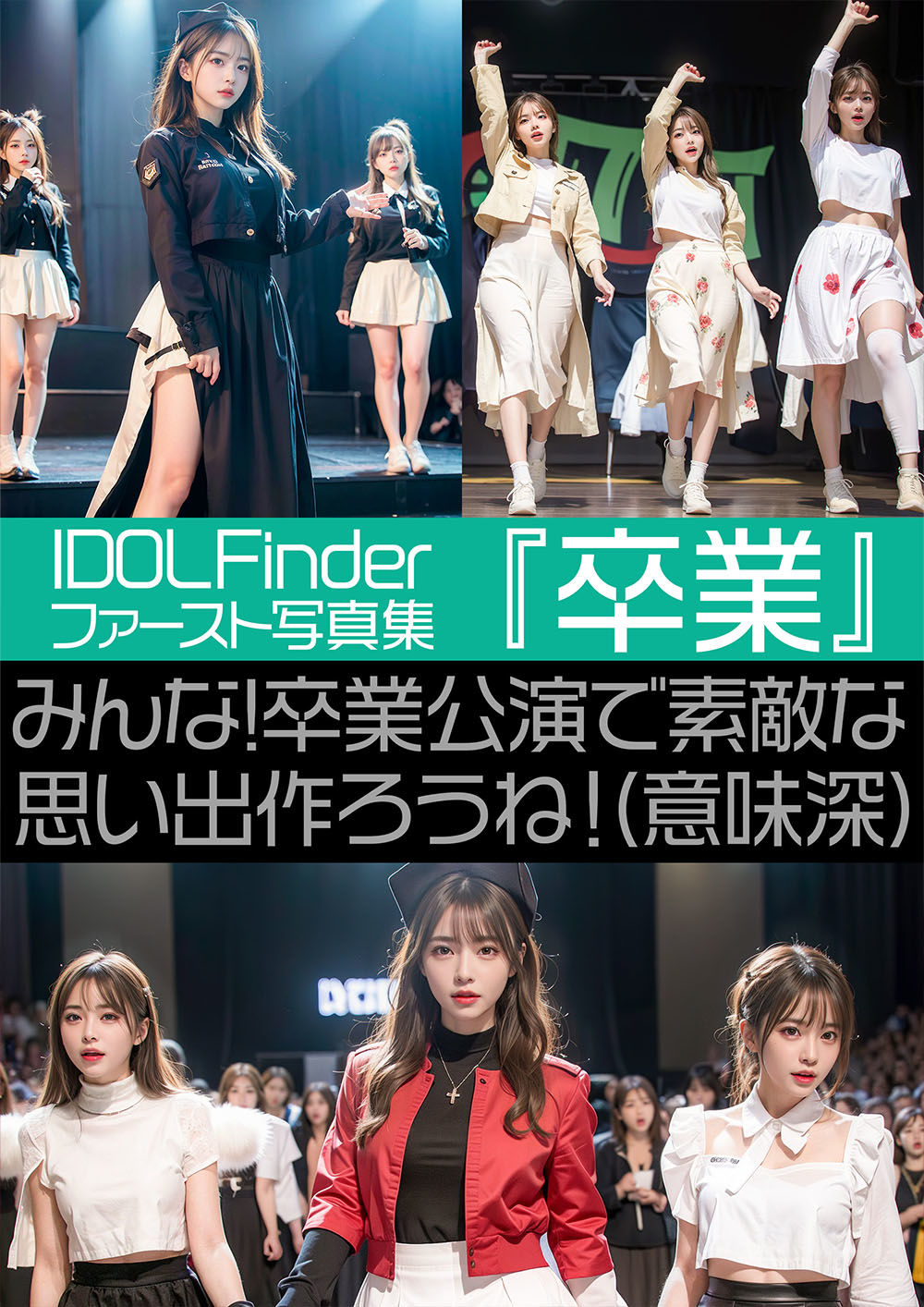 IDOL Finder ファースト写真集『卒業』みんな！卒業公演で素敵な思い出作ろうね！（意味深）