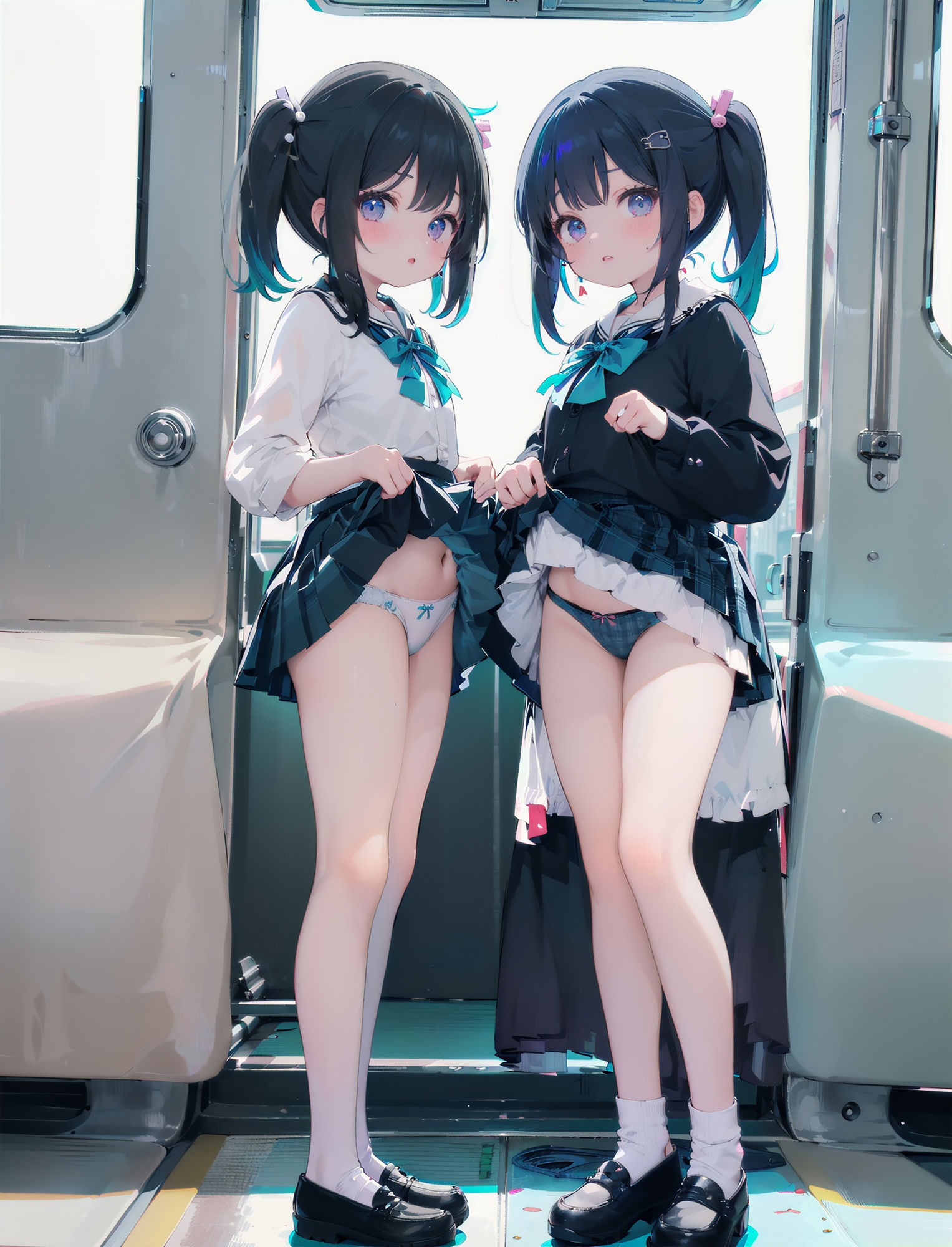 少女パンツ見学会〜電車編〜