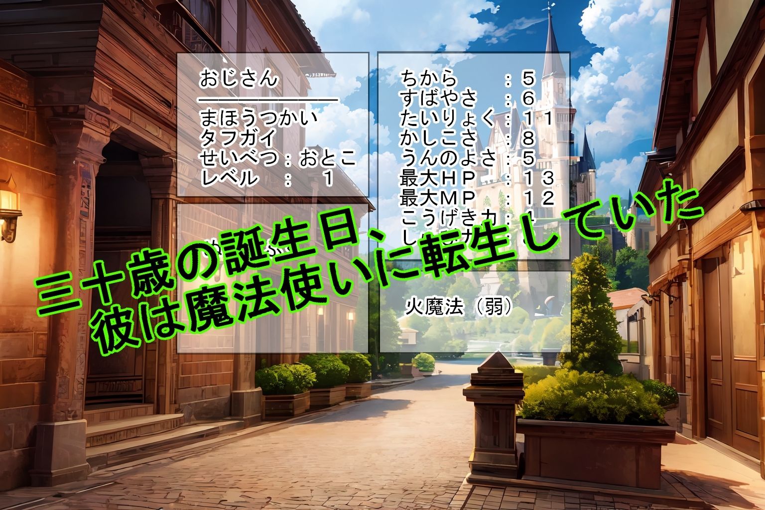 転生・魔法使いおじさん 勇者ちゃんを育成する