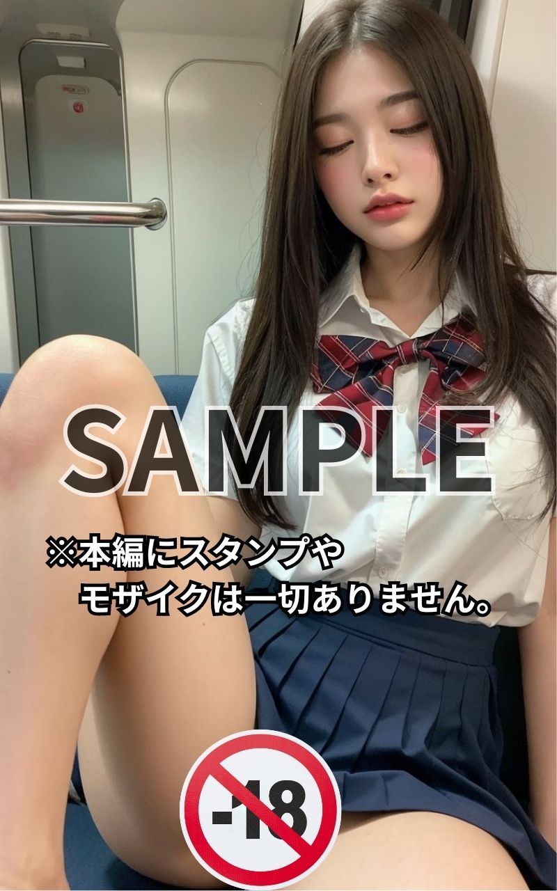 僕の眼の前で股を開いて爆睡していた 女子◯生の写真をネットに晒しますwww