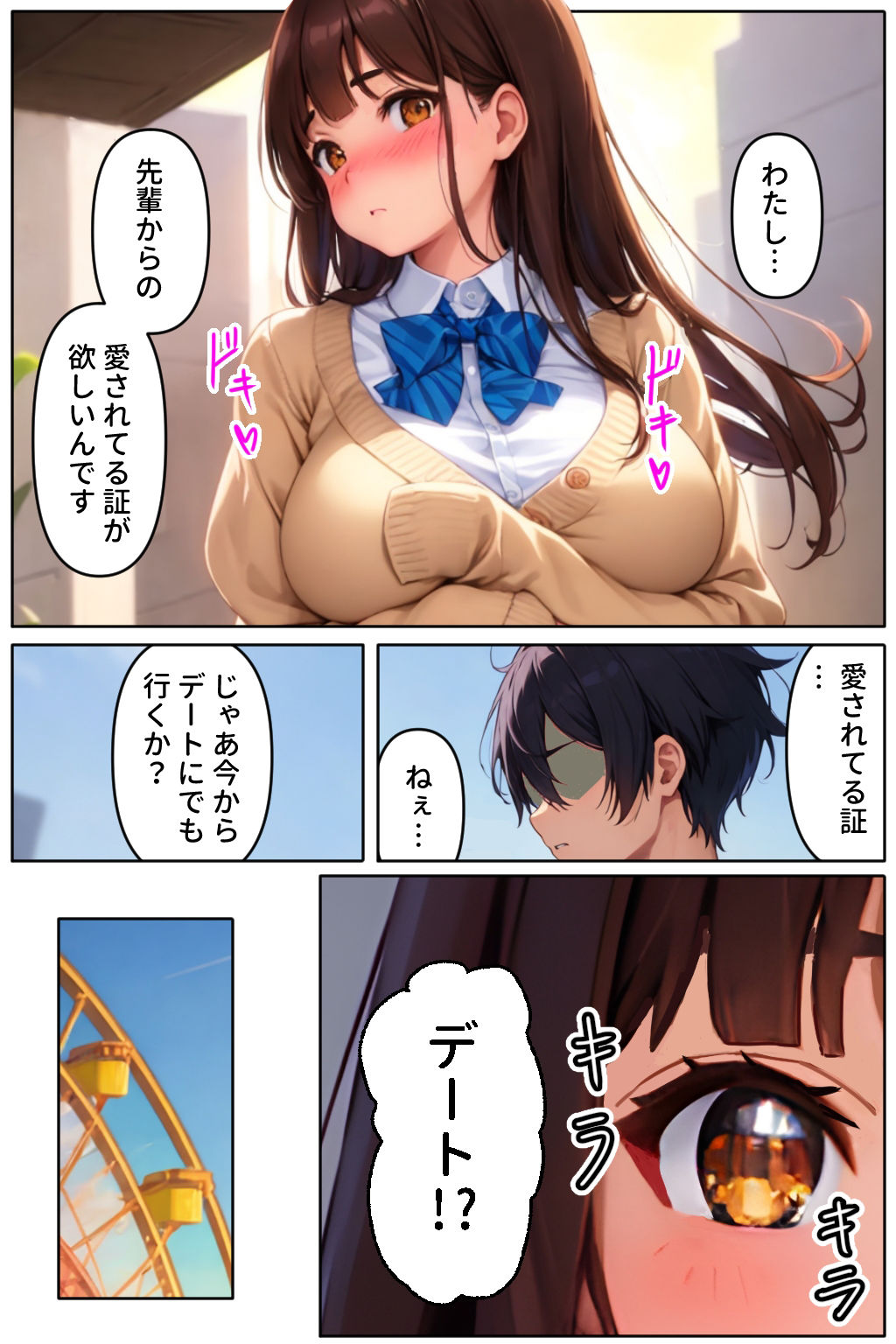 おニューな彼女、調教中